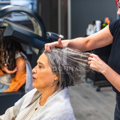 Grey Hair Blending Grey Hair Blending